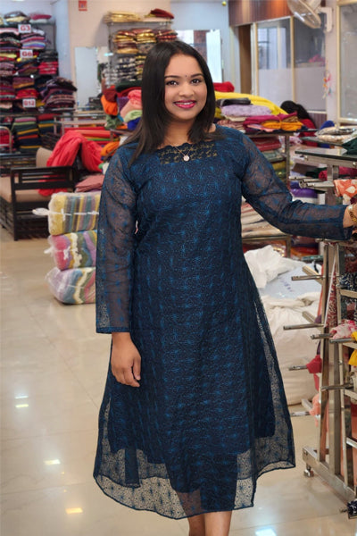 AWESOME PHULKARI EMBRIDORY WORKED KURTHIES@895 N2531