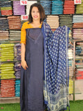 STYLISH SEMI SILK SALWAR SUITS @999/- N2757