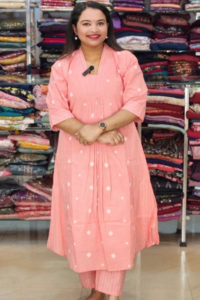 HIGHLY DEMANDED HANDLOOM COTTON CO-ORD SETS N2500