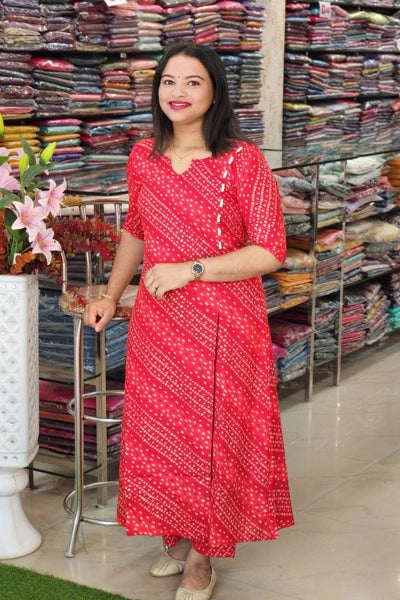 STYLISH BANDINI PRINTED RAYON CO-ORD SETS  N2483