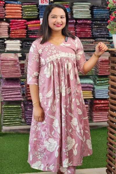 WRINKLE RAYON CO-ORD SET @795 N2495
