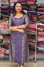 STYLISH TESLA SILK SALWAR SUITS N2505
