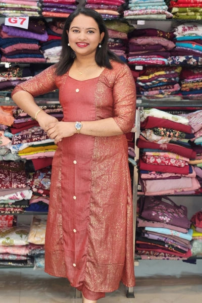 STYLISH TESLA SILK SALWAR SUITS N2505