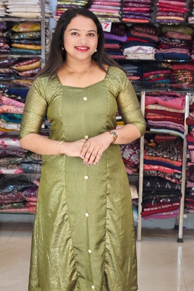 STYLISH TESLA SILK SALWAR SUITS N2505