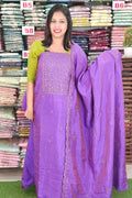 AWESOME N C SILK SALWAR SUITS N2523