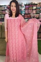 PREMIUM KASHMIRI EMBROIDERIED ORGANZA SALWAR SUITS N2533