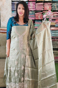 PREMIUM BURBURY SILK SALWAR SUITS N2536