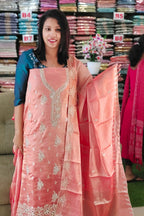 PREMIUM BURBURY SILK SALWAR SUITS N2536