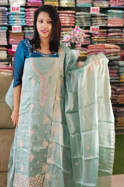 PREMIUM BURBURY SILK SALWAR SUITS N2536