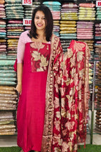 BUDGETED BRASSO WEAVED VICHITRA SALWAR SUITS @895/- N2541