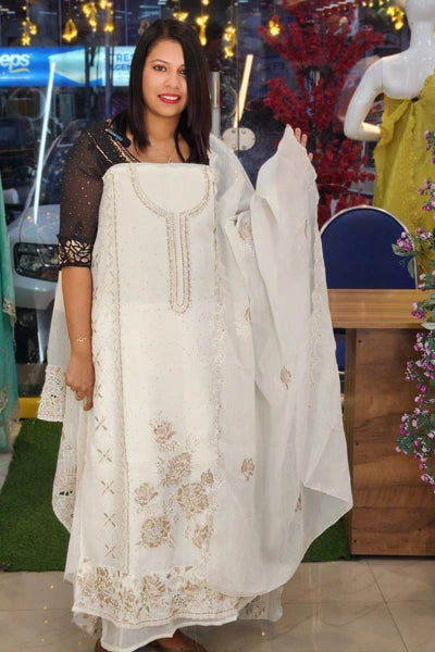 PREMIUM PLATINUM CRUSH SALWAR SUITS N2549