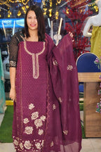 PREMIUM PLATINUM CRUSH SALWAR SUITS N2549
