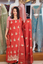 PREMIUM MUL CHANDERI SALWAR SUITS N2550