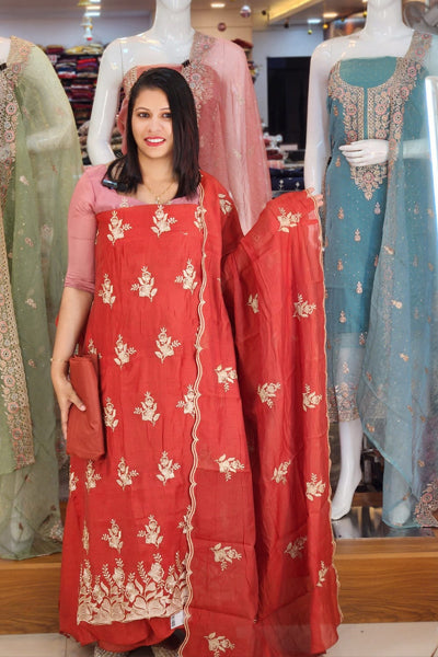 PREMIUM MUL CHANDERI SALWAR SUITS N2550