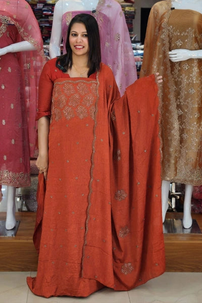 PREMIUM PLATINUM CRUSH SALWAR SUITS N2554