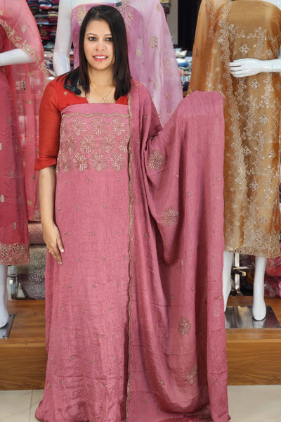 PREMIUM PLATINUM CRUSH SALWAR SUITS N2554