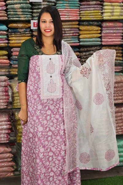 SUMMER SPECIAL COTTON SALWAR SUITS N2556