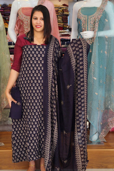 SUMMER SPECIAL COTTON RAYON SALWAR SUITS @895/-  N2557