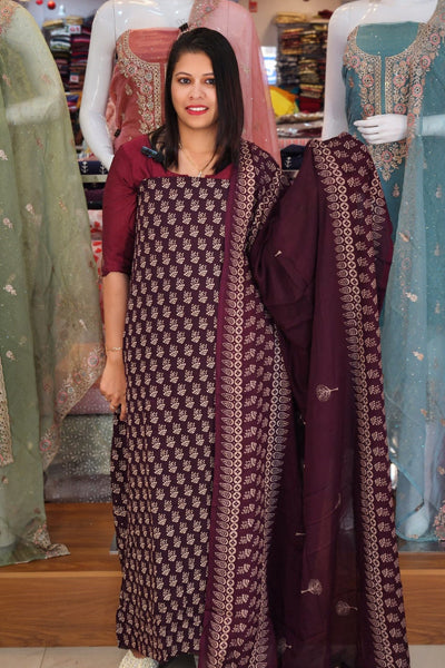 SUMMER SPECIAL COTTON RAYON SALWAR SUITS @895/-  N2557