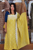 STYLISH MUL CHANDERI SALWAR SUITS @999/- N2559