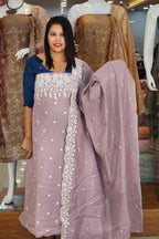 STYLISH MUL CHANDERI SALWAR SUITS @999/- N2559
