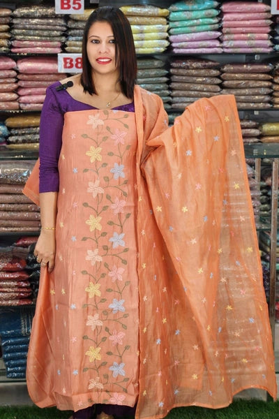 CASUAL WEAR SPECIAL MUL CHANDERI SALWAR SUITS N2602