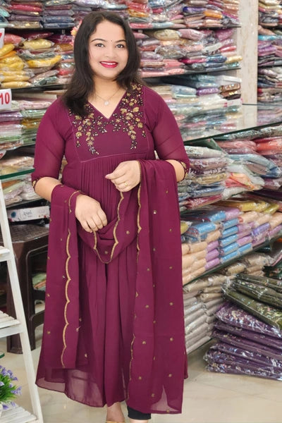 PARTYWEAR SPECIAL GEORGETTE READY-TO-WEAR N2565