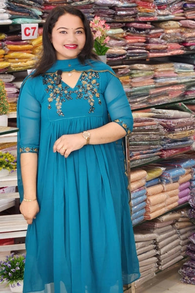 PARTYWEAR SPECIAL GEORGETTE READY-TO-WEAR N2565