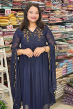 PARTYWEAR SPECIAL GEORGETTE READY-TO-WEAR N2565