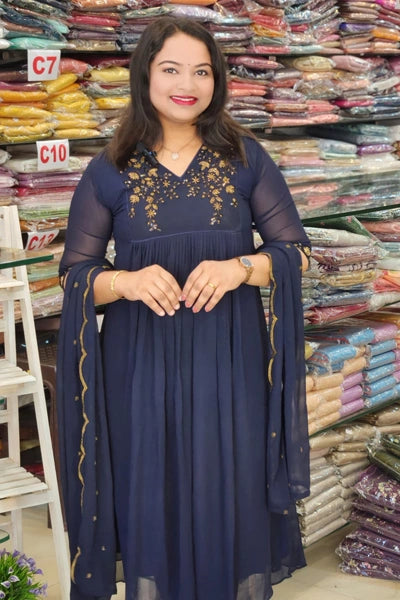 PARTYWEAR SPECIAL GEORGETTE READY-TO-WEAR N2565