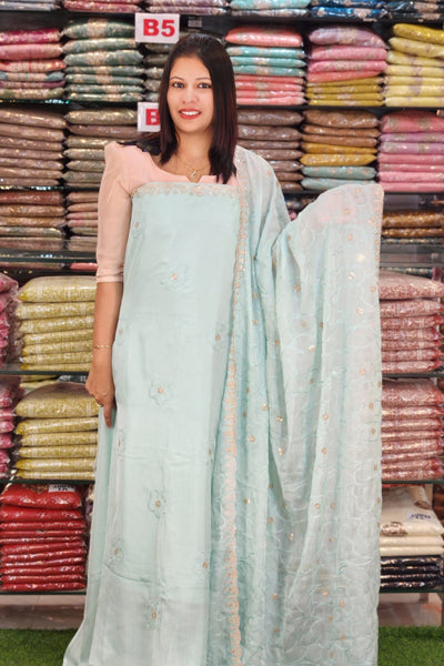 STYLISH ORGANZA SALWAR SUITS @999/- N2552