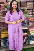 STYLISH MUL CHANDERI CO-ORD SETS N2568