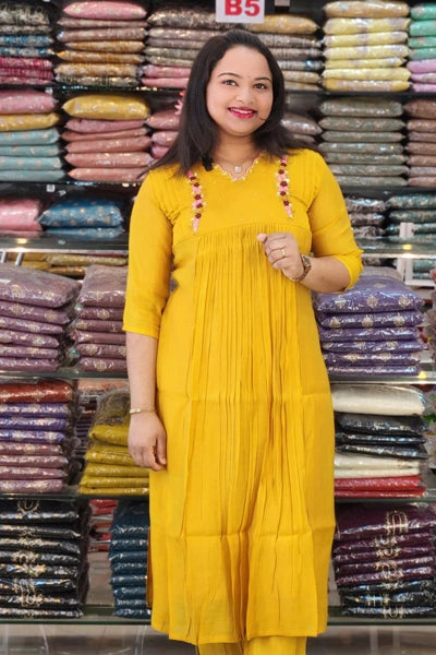STYLISH MUL CHANDERI CO-ORD SETS N2568
