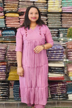 STYLISH MUL CHANDERI CO-ORD SETS N2568
