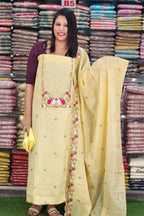 BUDGETED CHANDERI SALWAR SUITS @895/- N2569