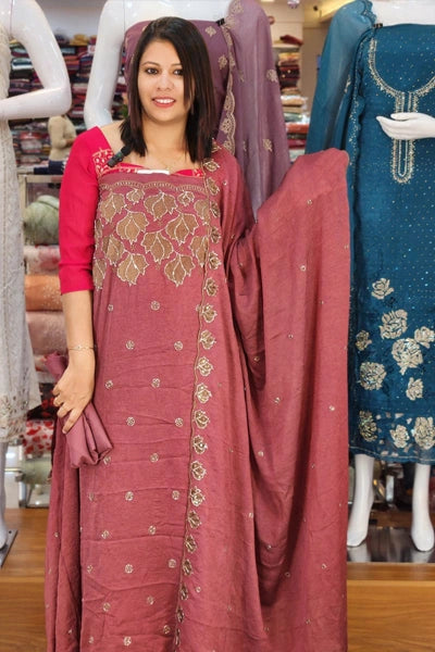 FESTIVAL SPECIAL CRUSH SILK SALWAR SUITS N2570