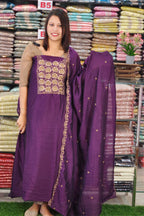 SPECIAL RAW SILK SALWAR SUITS @795/-   N2571