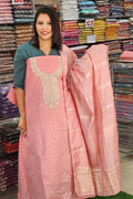 POCKET FREINDLY PRICED MODAL CHANDERI  SALWAR SUITS @595/-  N2580