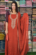 BUDGETED RANGOLI CRUSH SALWAR SUITS @999/- N2582