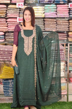 BUDGETED RANGOLI CRUSH SALWAR SUITS @999/- N2582