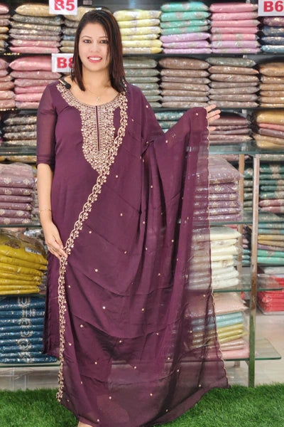 BUDGETED RANGOLI CRUSH SALWAR SUITS @999/- N2582