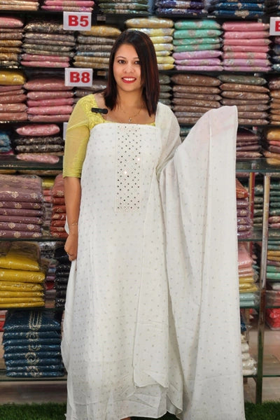BUDGETED VICHITRA SILK SALWAR SUITS @695/- N2586