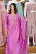 RESTOCKED VICHITRA SILK SALWAR SUITS N2592