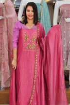 RESTOCKED VICHITRA SILK SALWAR SUITS N2592