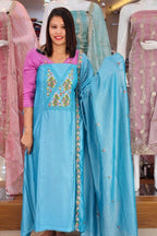 RESTOCKED VICHITRA SILK SALWAR SUITS N2592