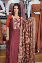 BUDGET FRIENDLY VICHITRA SILK SALWAR SUITS @895/-  N2593