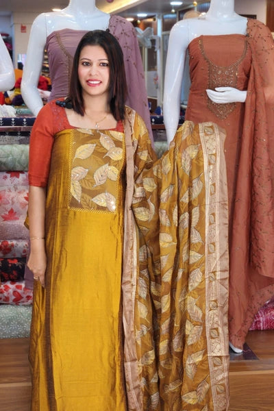 BUDGET FRIENDLY VICHITRA SILK SALWAR SUITS @895/-  N2593