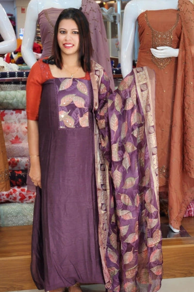 BUDGET FRIENDLY VICHITRA SILK SALWAR SUITS @895/-  N2593