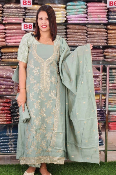 BUDGETED PARTYWEAR SALWAR SUITS @795/-  N2597