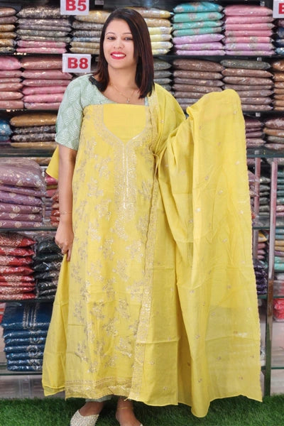 BUDGETED PARTYWEAR SALWAR SUITS @795/-  N2597